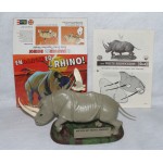 Aurora Model Era 1974 Revell Built Up enDANGERed ANIMALS Scenes Rhino