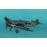 Model Kit Airplane Airfix Messerschmit BF109 Built Up 7 3/4