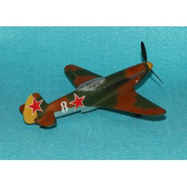 Aurora Airplane Aurora Heller Yak III Model Kit Built Up 7 1/4