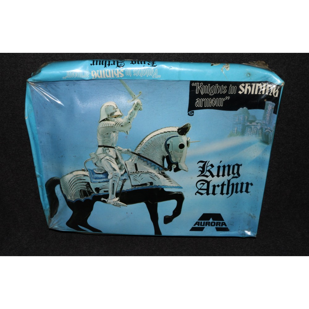 Aurora Model MIB 1973 Knight Shining Armour King Arthur UK Excl Factory Sealed