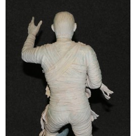 Aurora Mummy Box Art Tribute Model Kit #7 Jeff Yagher 1963 Built Up