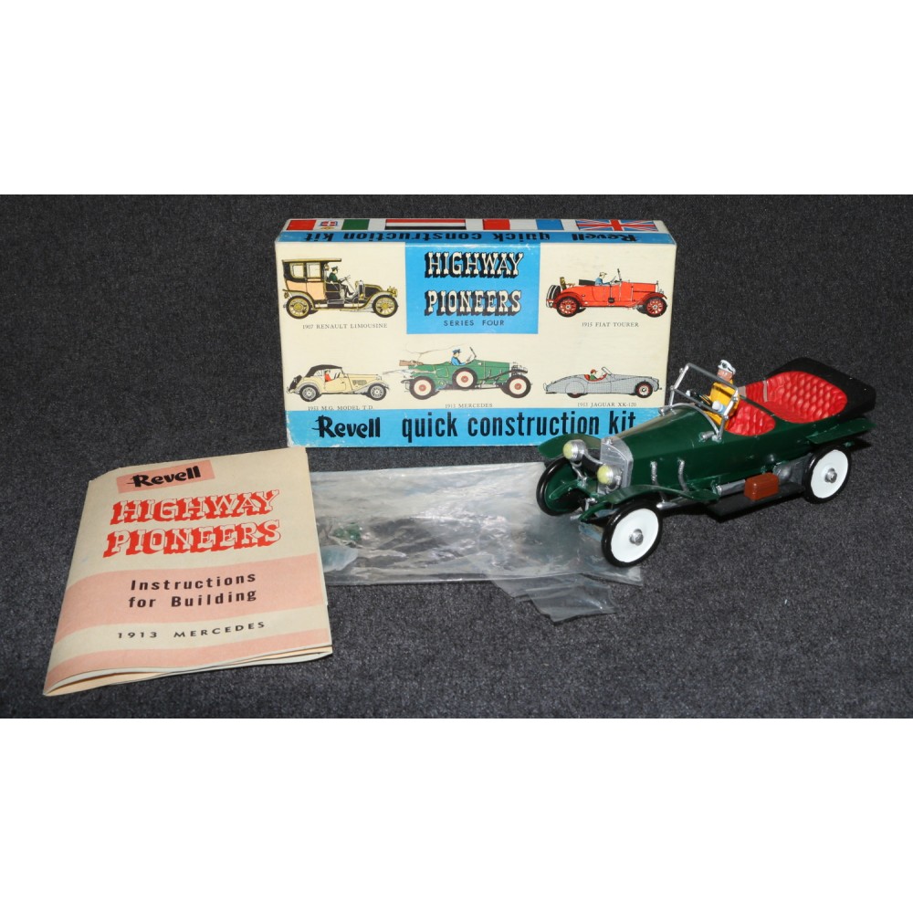 Revell Gowland 1954 Highway Pioneers 1913 Mercedes #H54 Built Up +Box Pro Job