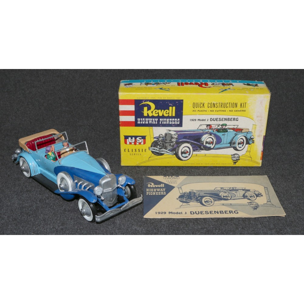 Revell Gowland 1953 Highway Pioneers 1929 Model J Duesenberg #H72 Built Up w Box