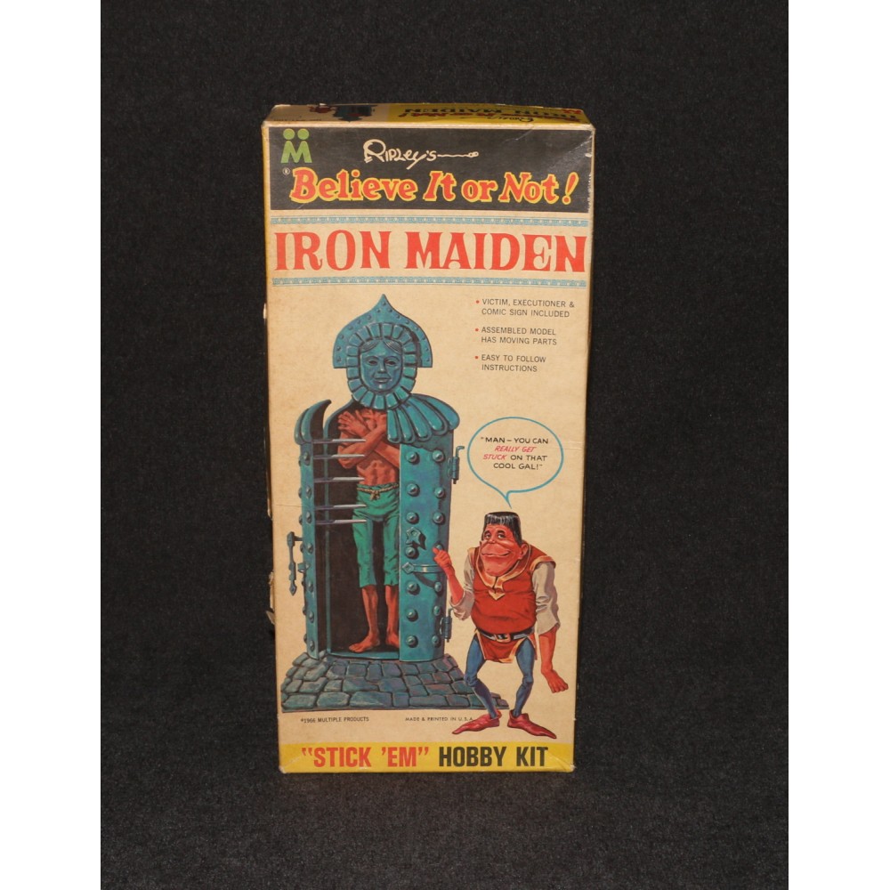 Multiple Toymakers 1966 Ripley's Believe It or Not Iron Maiden Model Box Only