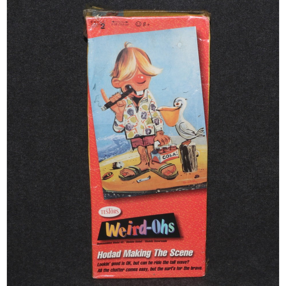 Testors Model Kit Silly Surfers Weird-ohs 1993 Hodad Hawk Factory Sealed