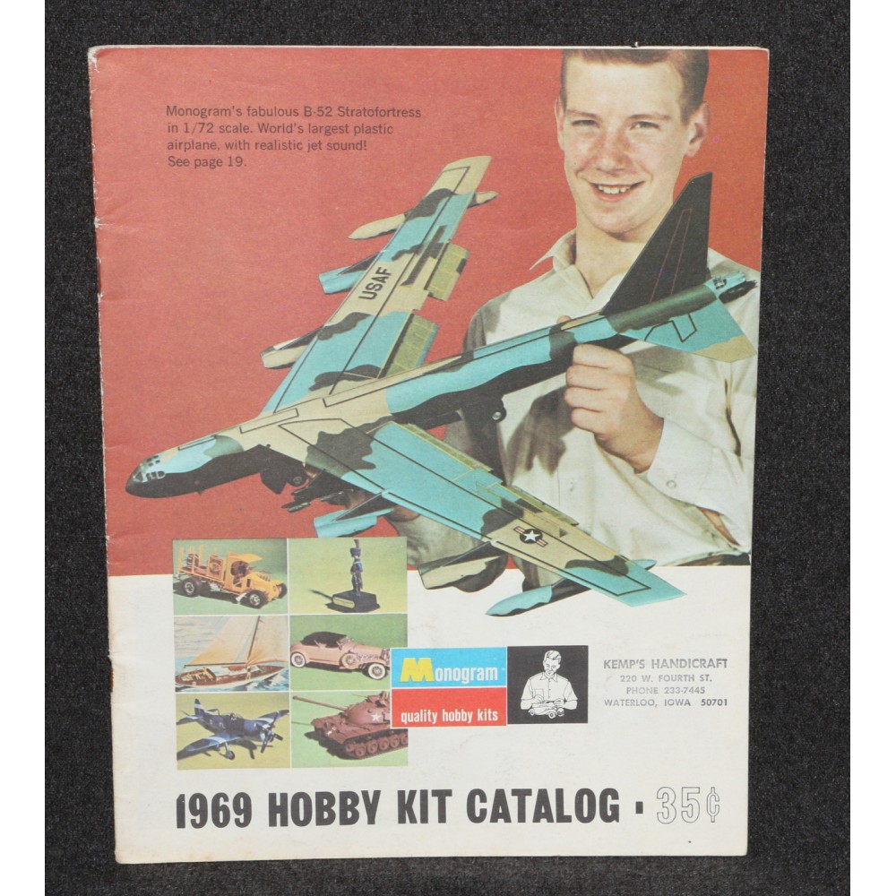 Monogram 1969 Toy Fair Dealer Catalog Model Kits