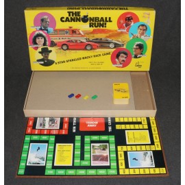 Cannonball Run 1981 Board Game Cadaco Burt Reynolds Roger Moore