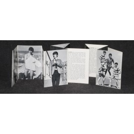 Beatles 1964 Dell 20 Wallet Photos Fold Out Horoscopes & More