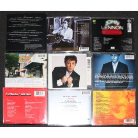 CD Beatles Compliatons Solo Albums John Paul George Ringo Lot