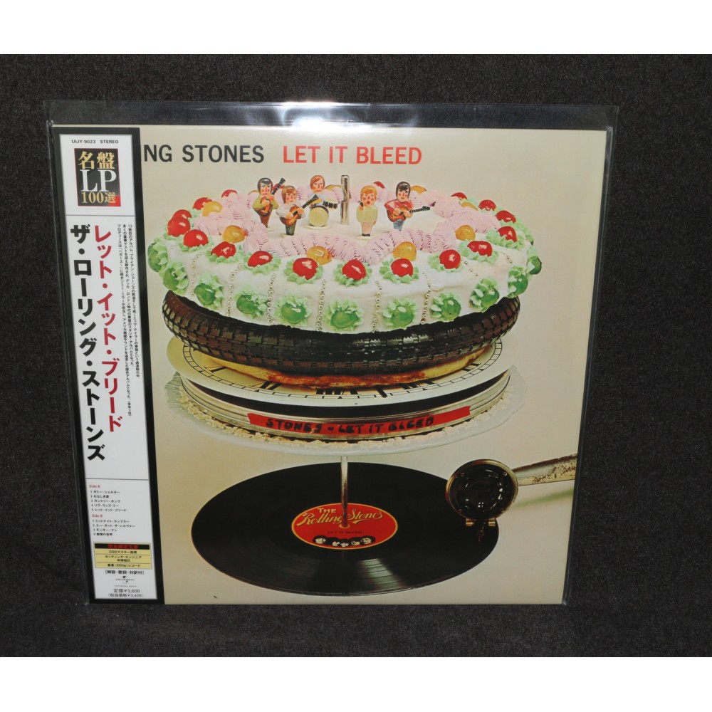 Rolling Stones 2007 Let It Bleed ABKCO Universal Japan Obi 200g Record LP