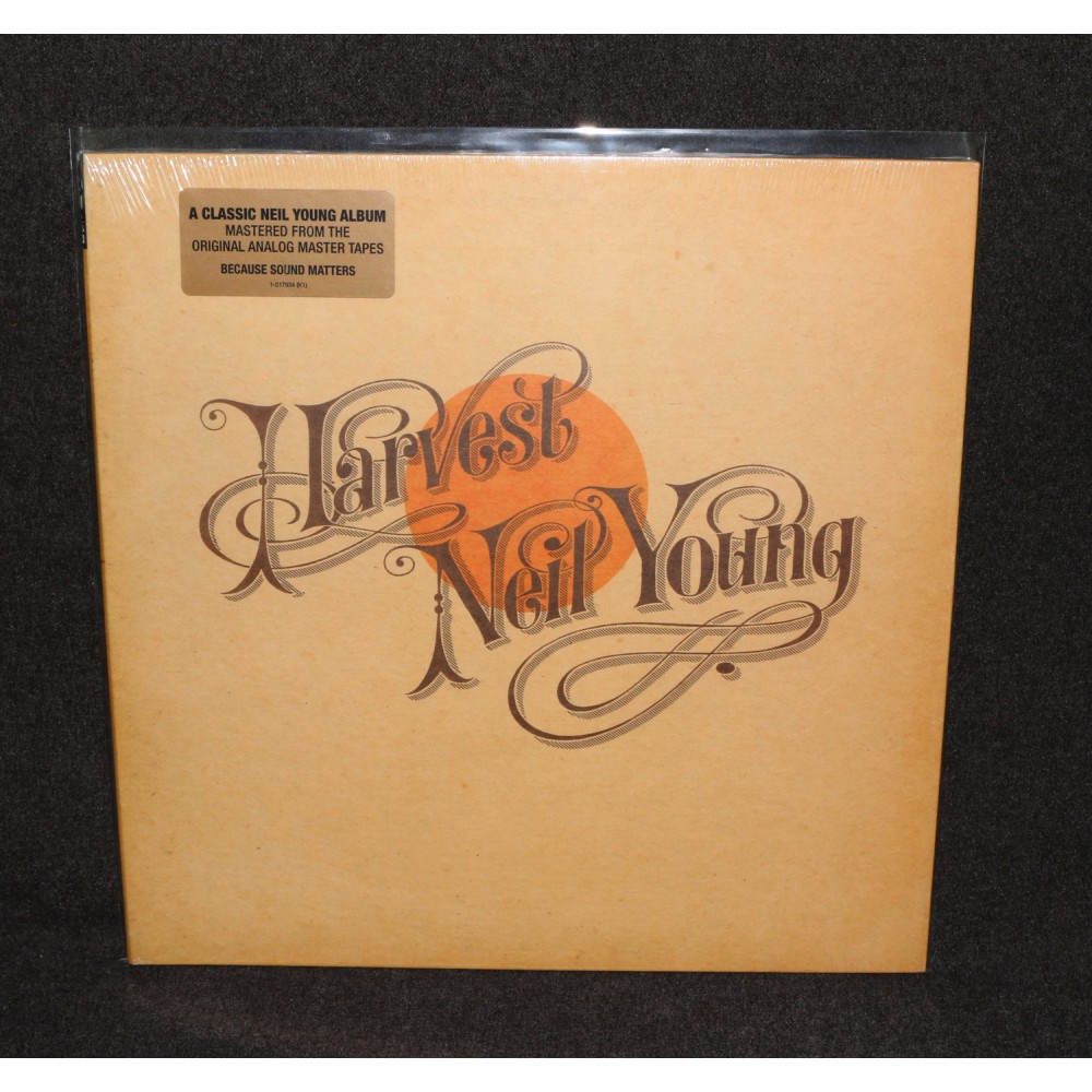 Neil Young Harvest Mastered 2009 180g LP Record Sealed