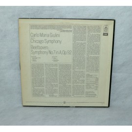 Carlo Maria Giulini Chicago Symphony Beethoven LP Record 1971