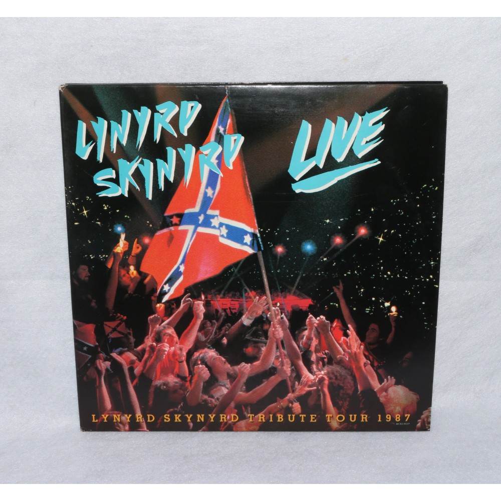 Lynyrd Skynyrd Live Tribute Tour 1987 LP Record 1988