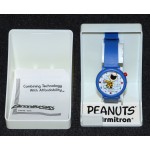 Peanuts 1990s Charlie Brown Armitron Analog Watch Dancing Blue