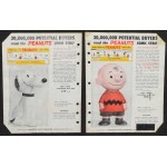 Peanuts Gang Hungerford Vinyl Figure 1958 Product Brochure Snoopy Charlie