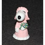 Peanuts Snoopy PVC Wedding Bride Bright Pink