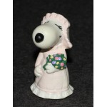 Peanuts Snoopy PVC Wedding Bride Light Pink