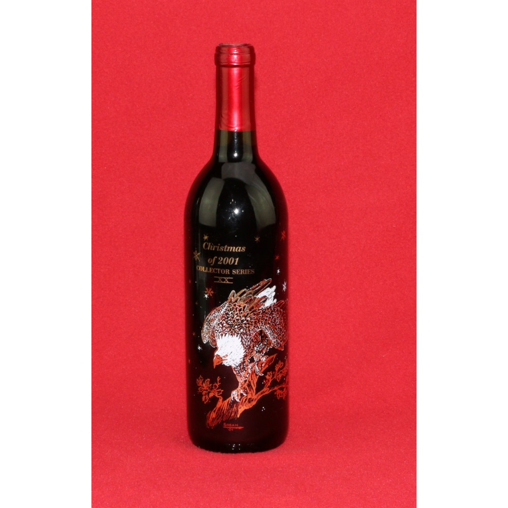 Emilio Guglielmo 2001 Non-Alchoholic Wine Christmas Series XX Full Bottle