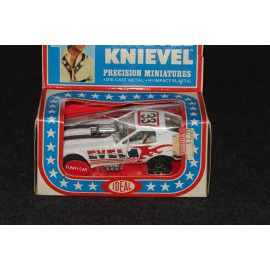 Evel Knievel 1977 Ideal MIB Die-Cast Funny Car