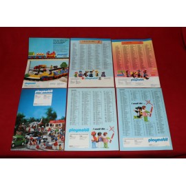 Playmobil Catalog Lot Large Group x12 1980s 1990s