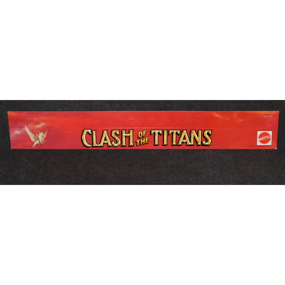 Mattel 1980 Clash of the Titans Store Display Shelf TalkerC