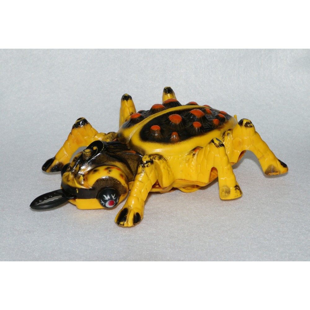 Remco 1964 Hamilton's Invaders Large Yellow Beetle Bug Spineless A