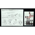 Tomy Toys 1978 Shoot Out in Space Laser Game Space Station Instructions Decals