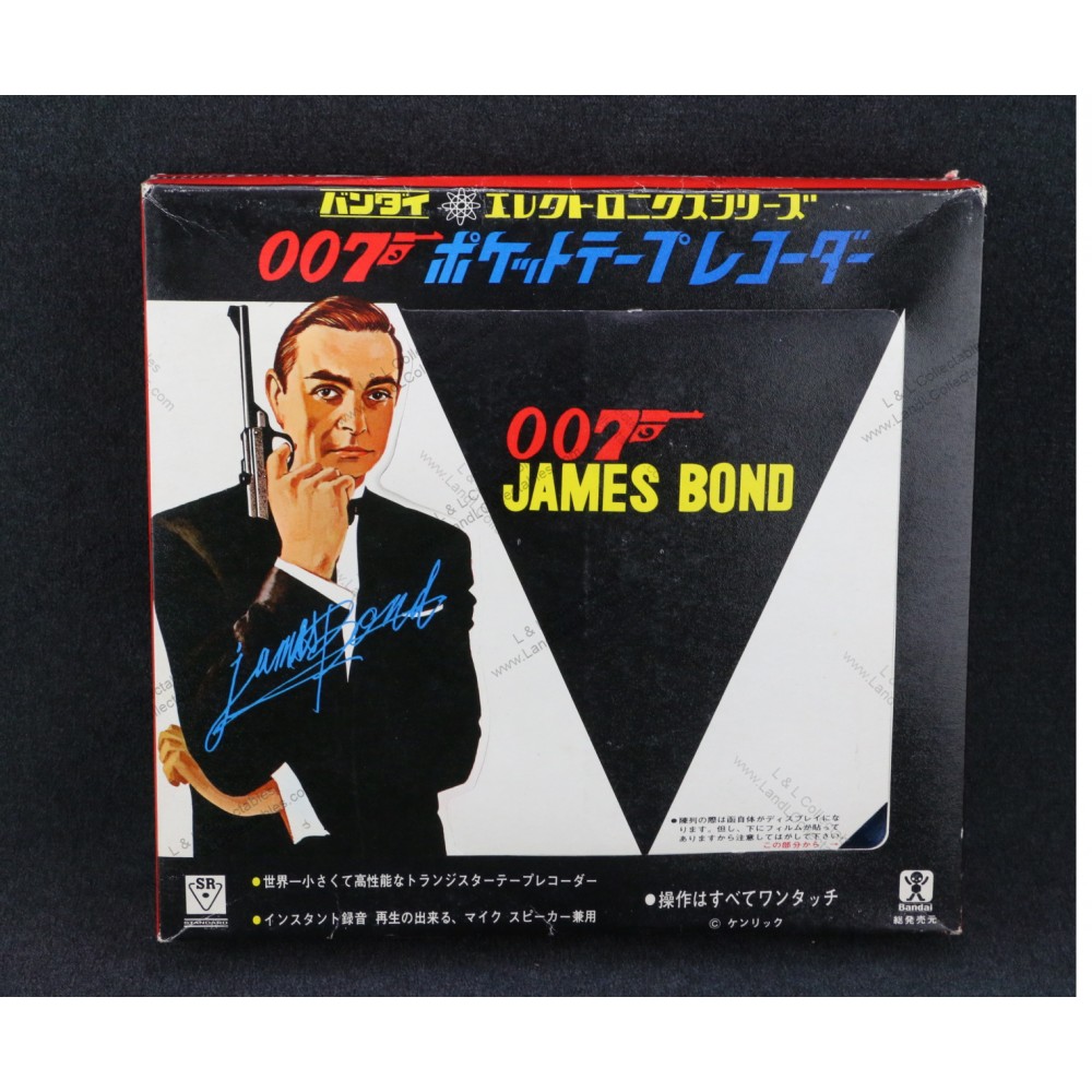 James Bond Bandai 1960's 007 Tape Recorder Japan Exclusive MIB