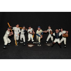 Hartland MLB Baseball 25th Anniversary x8 Berra Maris Mantle Drysdale Colavito