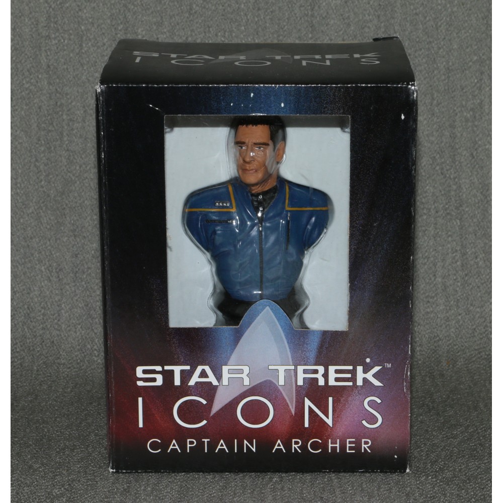 Star Trek Icons Enterprise Captain Archer Bust Ltd Diamond Select 2008 MIB