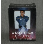 Star Trek Icons Enterprise Captain Archer Bust Ltd Diamond Select 2008 MIB