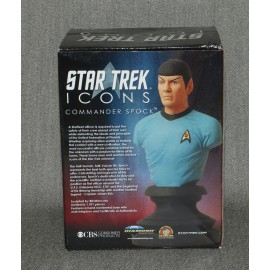 Star Trek Icons TOS Mister Spock Bust Ltd Diamond Select 2008 MIB