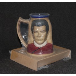 Star Trek Admiral Kirk 1982 Rumph Mug Stein Wrath of Kahn Original Box Unused