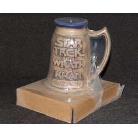 Star Trek Admiral Kirk 1982 Rumph Mug Stein Wrath of Kahn Original Box Unused