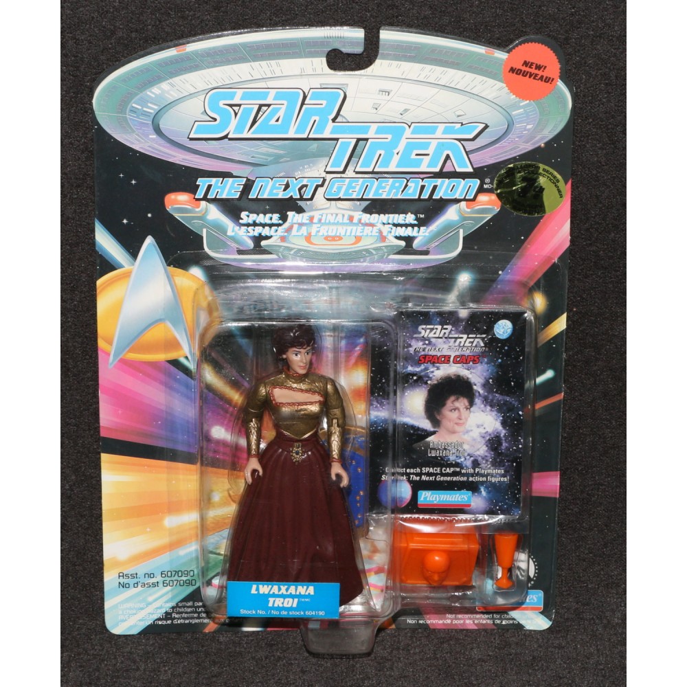 Star Trek TNG Playmates 1993 Lwaxana Troi Space POG Canadian