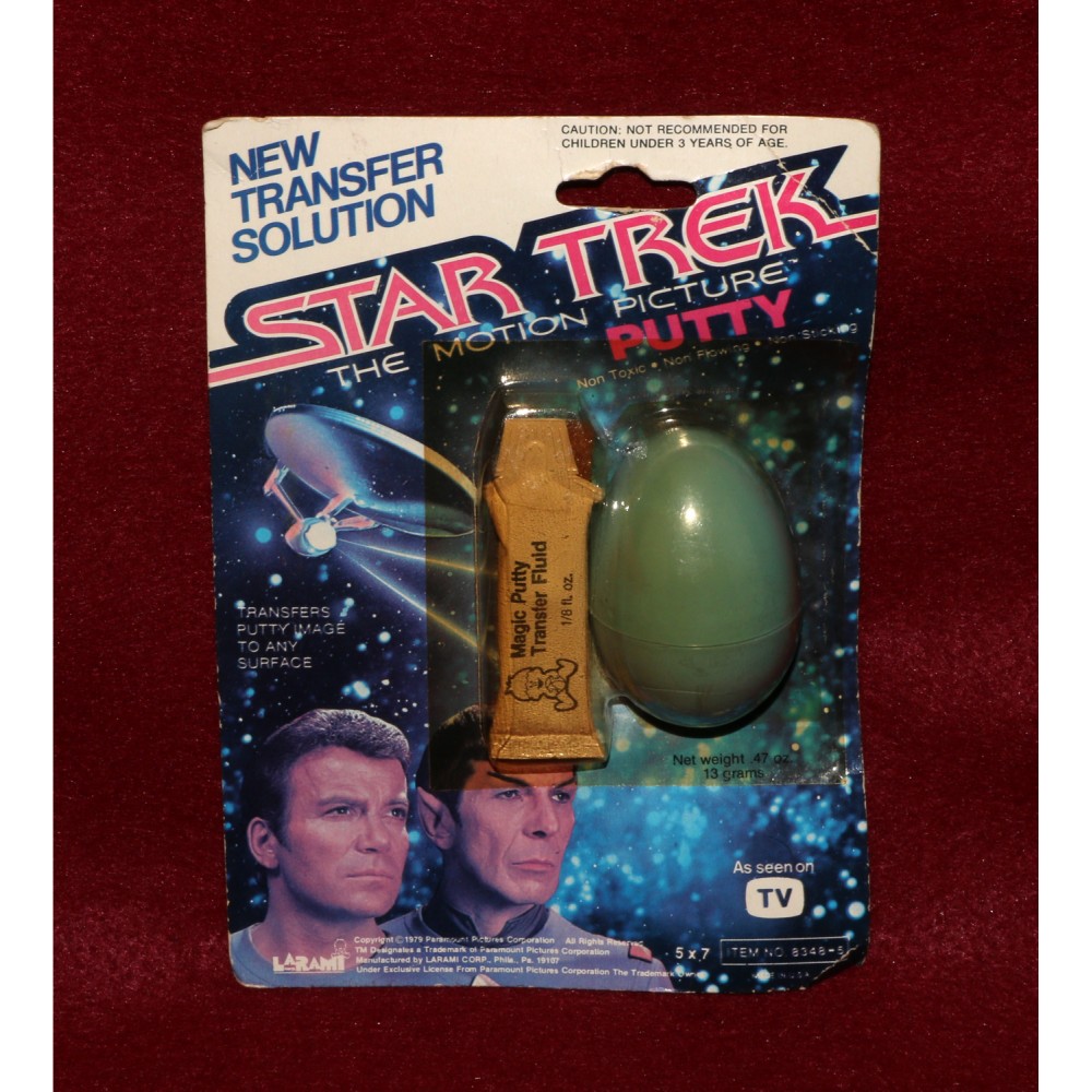 Star Trek The Motion Picture 1979 Larami Putty MOC