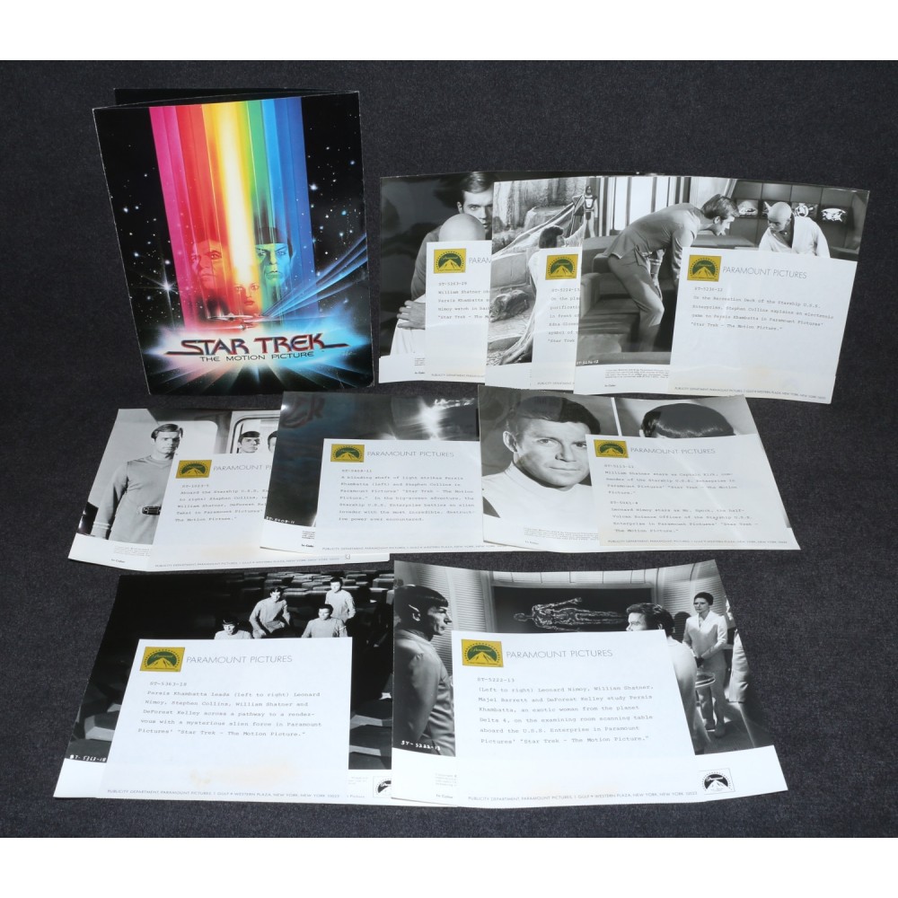 Star Trek The Motion Picture 1979 Press Kit Publicity Photos x8 Set