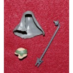 Star Wars 1977-1984 Kenner x3 Accessory Original Rancor Hood Staff Leia Helmet