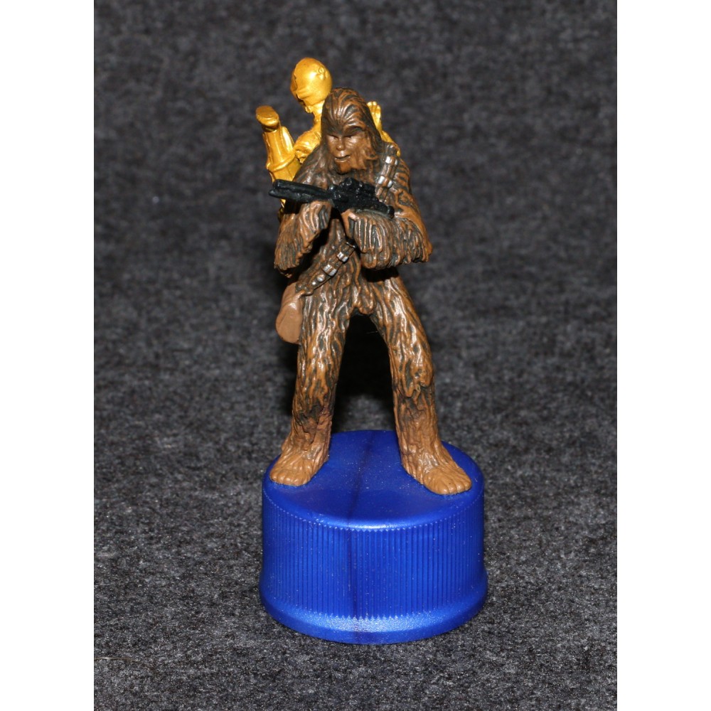 Star Wars Chewbacca C-3PO Classic Character Pepsi Promo Cap Collectible