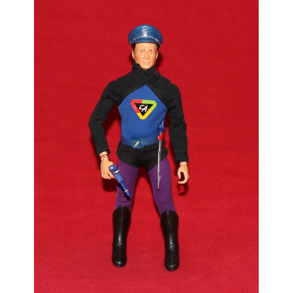 Captain Action Ideal 1968 Set Original Uniform Purple Blue Transitional Variant