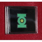 DC Super Heroes 1998 Enamel Cloisonne Pin Green Lantern Logo