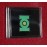 DC Super Heroes 1998 Enamel Cloisonne Pin Green Lantern Logo