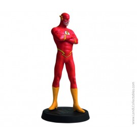 DC Super Heroes Eaglemoss 2009 Diecast Metal Statue #5 The Flash Wally West +Mag