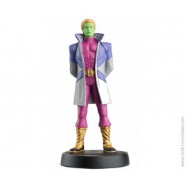 DC Super Heroes Eaglemoss 2011 Diecast Metal Statue #91 Brainiac 5 +Mag