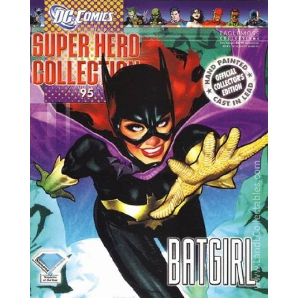 DC Super Heroes Eaglemoss 2011 Statue #95 Batgirl Barbara Gordon Mag Only