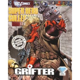 DC Super Heroes Eaglemoss 2012 Diecast Metal Statue #110 Grifter +Mag