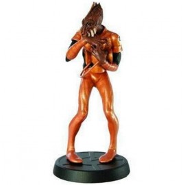 DC Super Heroes Eaglemoss 2011 Diecast Statue #3 Blackest Night Larfleeze +Mag