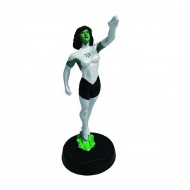 DC Super Heroes Eaglemoss 2011 Diecast Statue #12 Blackest Night Jade +Mag