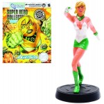 DC Super Heroes Eaglemoss 2011 Diecast Statue #16 Arisia Rrab BlackestNight +Mag