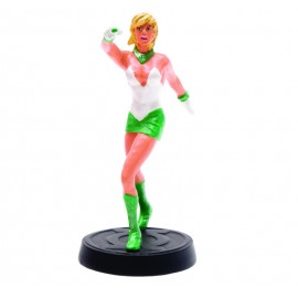 DC Super Heroes Eaglemoss 2011 Diecast Statue #16 Arisia Rrab BlackestNight +Mag